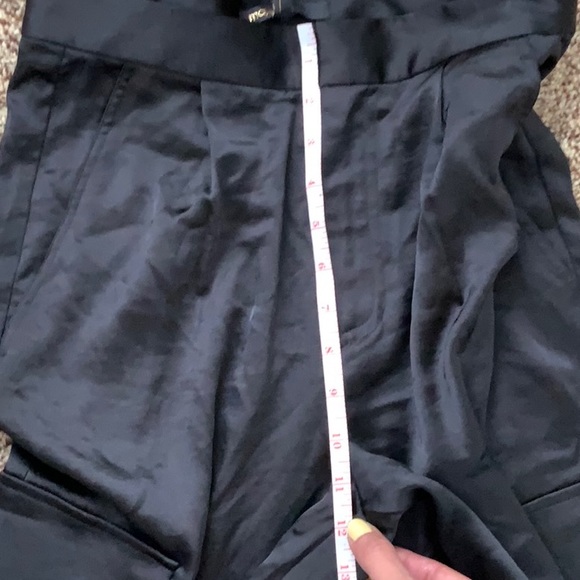 Maje Satiny Cargo Pants Black Size 36